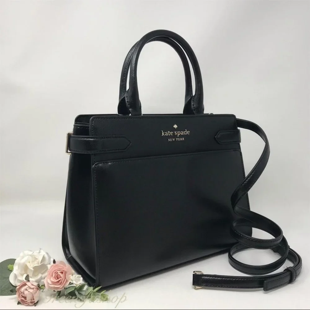 New Kate spade staci medium satchel handbag_2